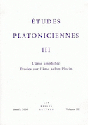 Etudes platoniciennes, v. III